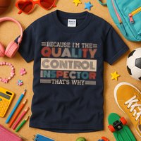Retro Quality Control Design For Quality Control Inspectors Kids T-Shirt