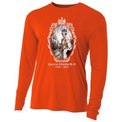 RIP Queen Elizabeth II 1926 2022 Cooling Performance Long Sleeve Crew