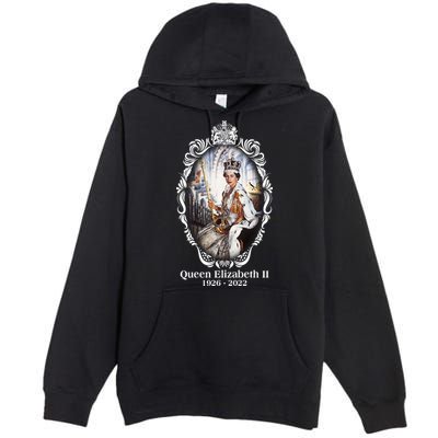 RIP Queen Elizabeth II 1926 2022 Premium Pullover Hoodie