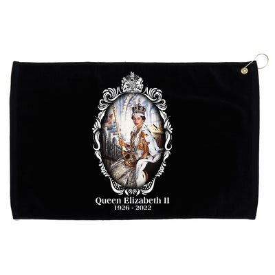 RIP Queen Elizabeth II 1926 2022 Grommeted Golf Towel