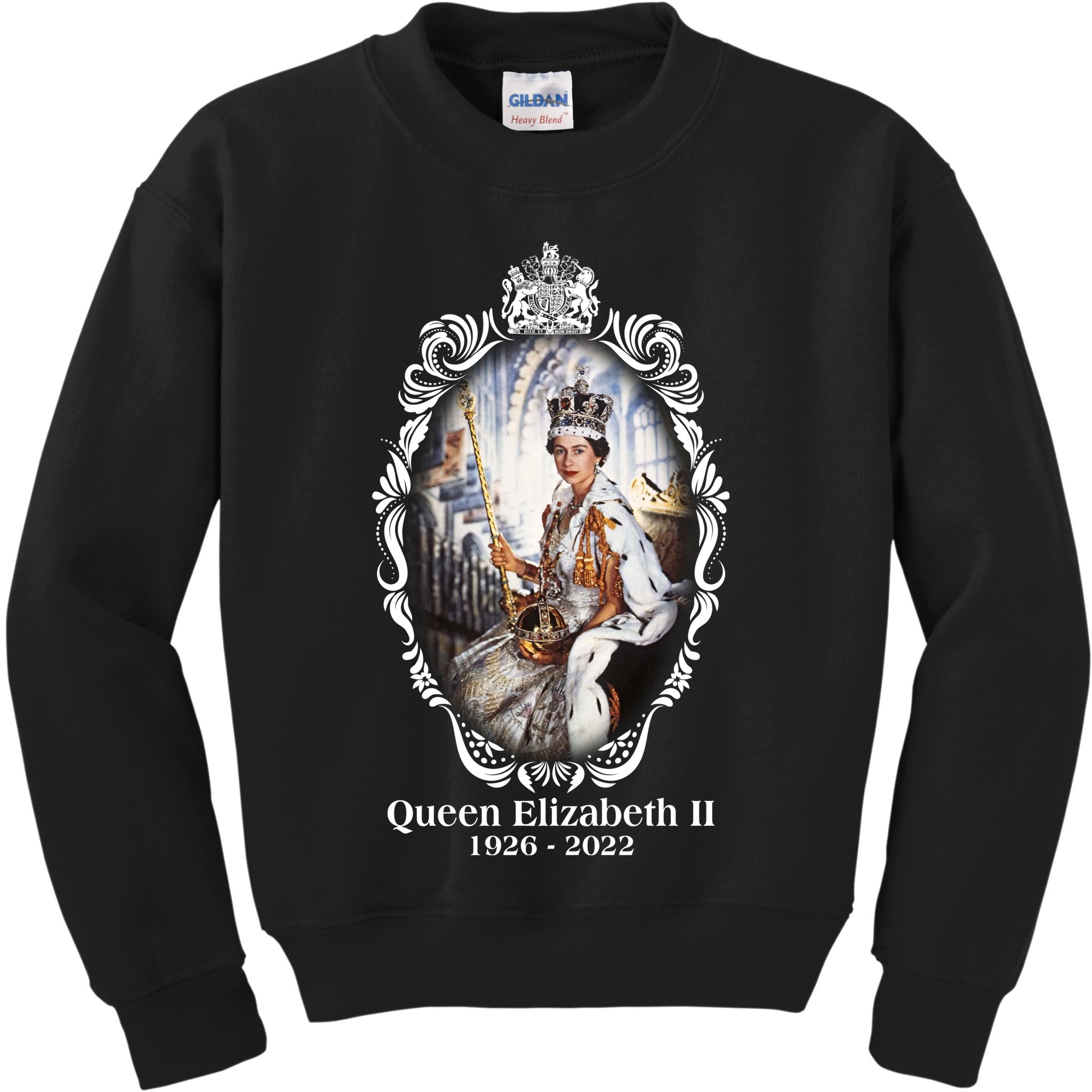 RIP Queen Elizabeth II 1926 2022 Kids Sweatshirt