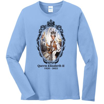 RIP Queen Elizabeth II 1926 2022 Ladies Long Sleeve Shirt