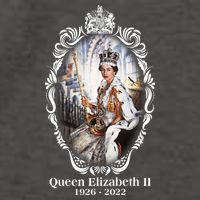 RIP Queen Elizabeth II 1926 2022 Vector Backpack