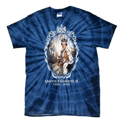 RIP Queen Elizabeth II 1926 2022 Tie-Dye T-Shirt