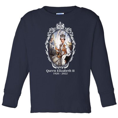 RIP Queen Elizabeth II 1926 2022 Toddler Long Sleeve Shirt