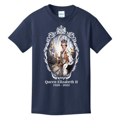 RIP Queen Elizabeth II 1926 2022 Kids T-Shirt