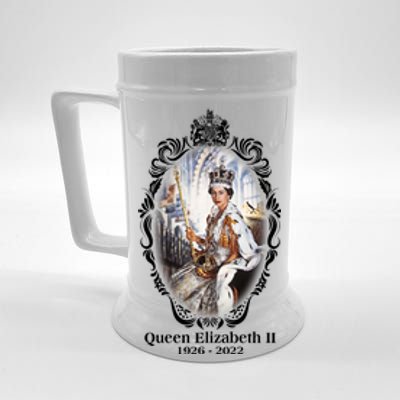 RIP Queen Elizabeth II 1926 2022 Beer Stein