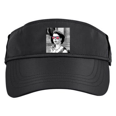 RIP Queen Elizabeth British Flag Sunglasses Adult Drive Performance Visor