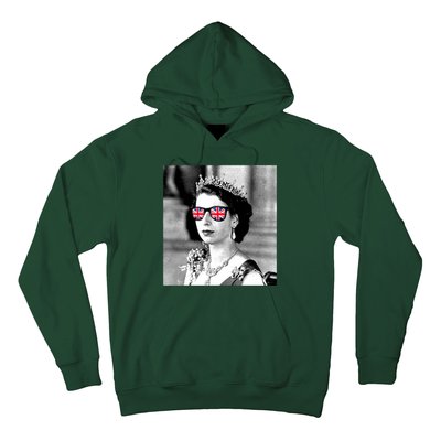 RIP Queen Elizabeth British Flag Sunglasses Hoodie