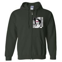 RIP Queen Elizabeth British Flag Sunglasses Full Zip Hoodie