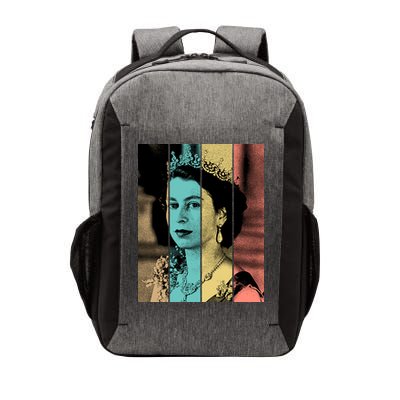RIP Queen Elizabeth Vintage Color Block Pop Art Vector Backpack