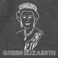 RIP Queen Elizabeth Vector Backpack