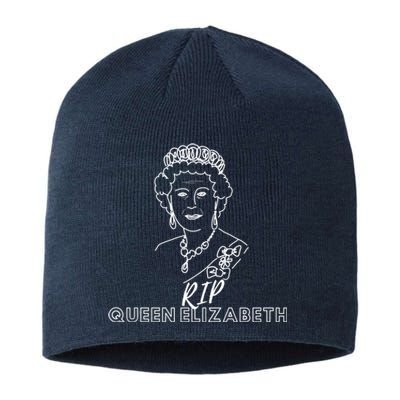 RIP Queen Elizabeth Sustainable Beanie