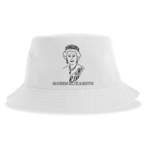 RIP Queen Elizabeth Sustainable Bucket Hat