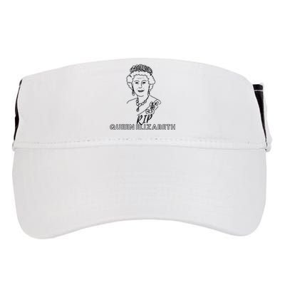 RIP Queen Elizabeth Adult Drive Performance Visor