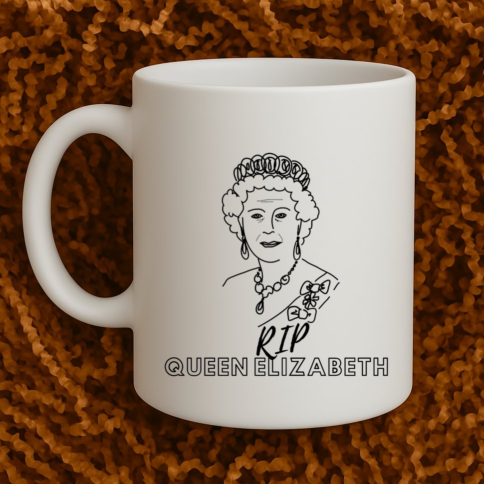 RIP Queen Elizabeth Mug