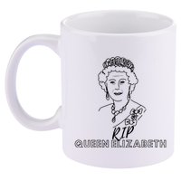 RIP Queen Elizabeth 11oz C Handle Ceramic Mug
