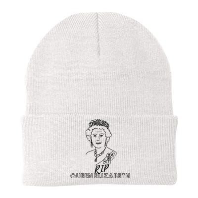 RIP Queen Elizabeth Knit Cap Winter Beanie