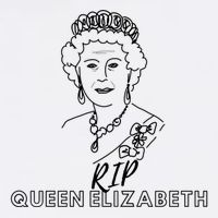 RIP Queen Elizabeth Baby Bodysuit