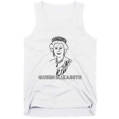 RIP Queen Elizabeth Tank Top