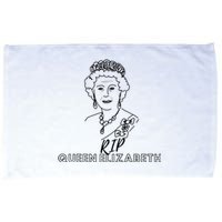 RIP Queen Elizabeth Microfiber Hand Towel