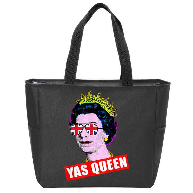 RIP Queen Elizabeth II 1926 2022 Zip Tote Bag