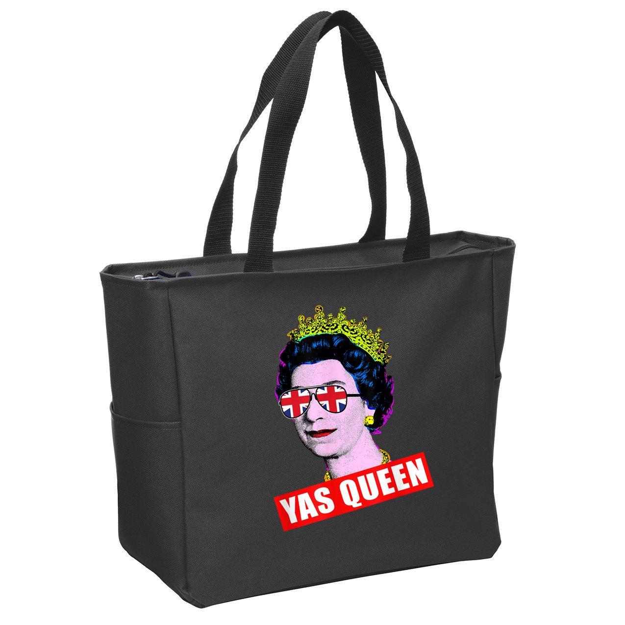RIP Queen Elizabeth II 1926 2022 Zip Tote Bag