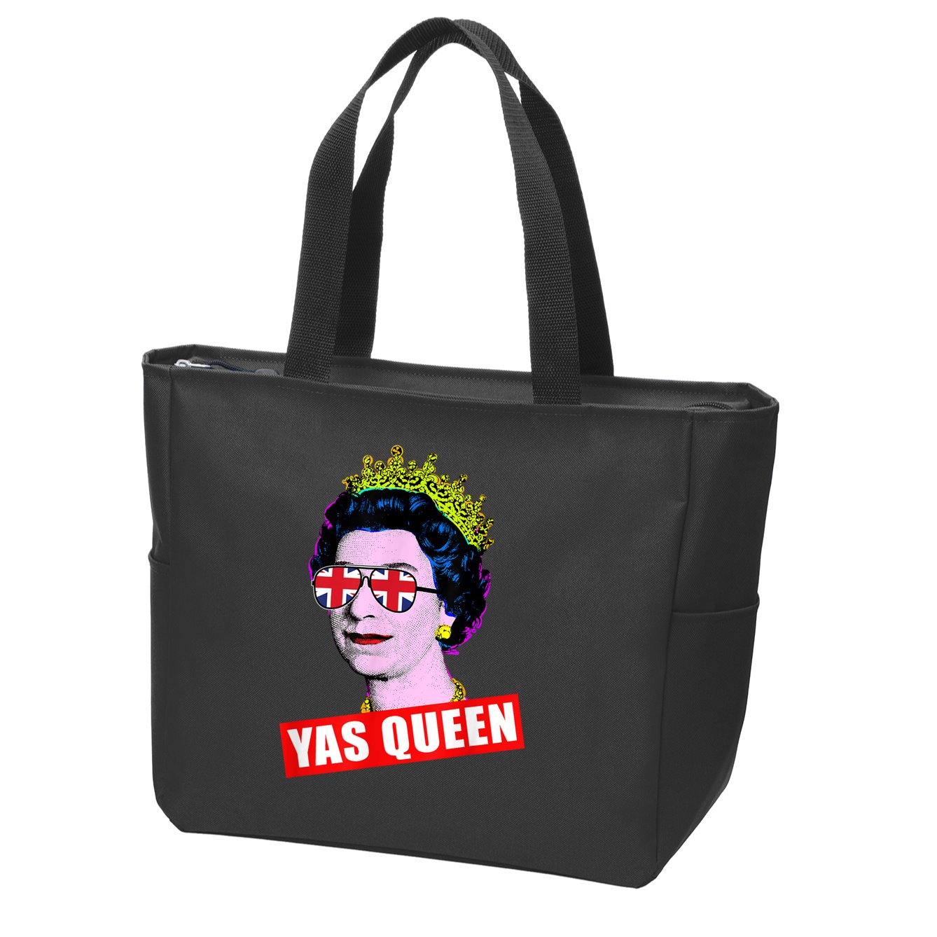 RIP Queen Elizabeth II 1926 2022 Zip Tote Bag