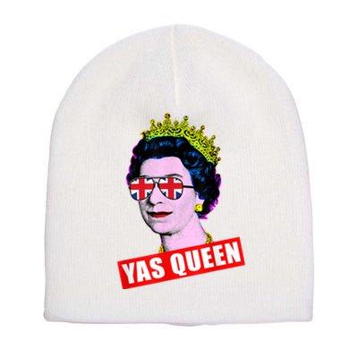 RIP Queen Elizabeth II 1926 2022 Short Acrylic Beanie