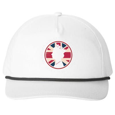 RIP Queen Elizabeth In Loving Memory Of Queen Elizabeth II Snapback Five-Panel Rope Hat