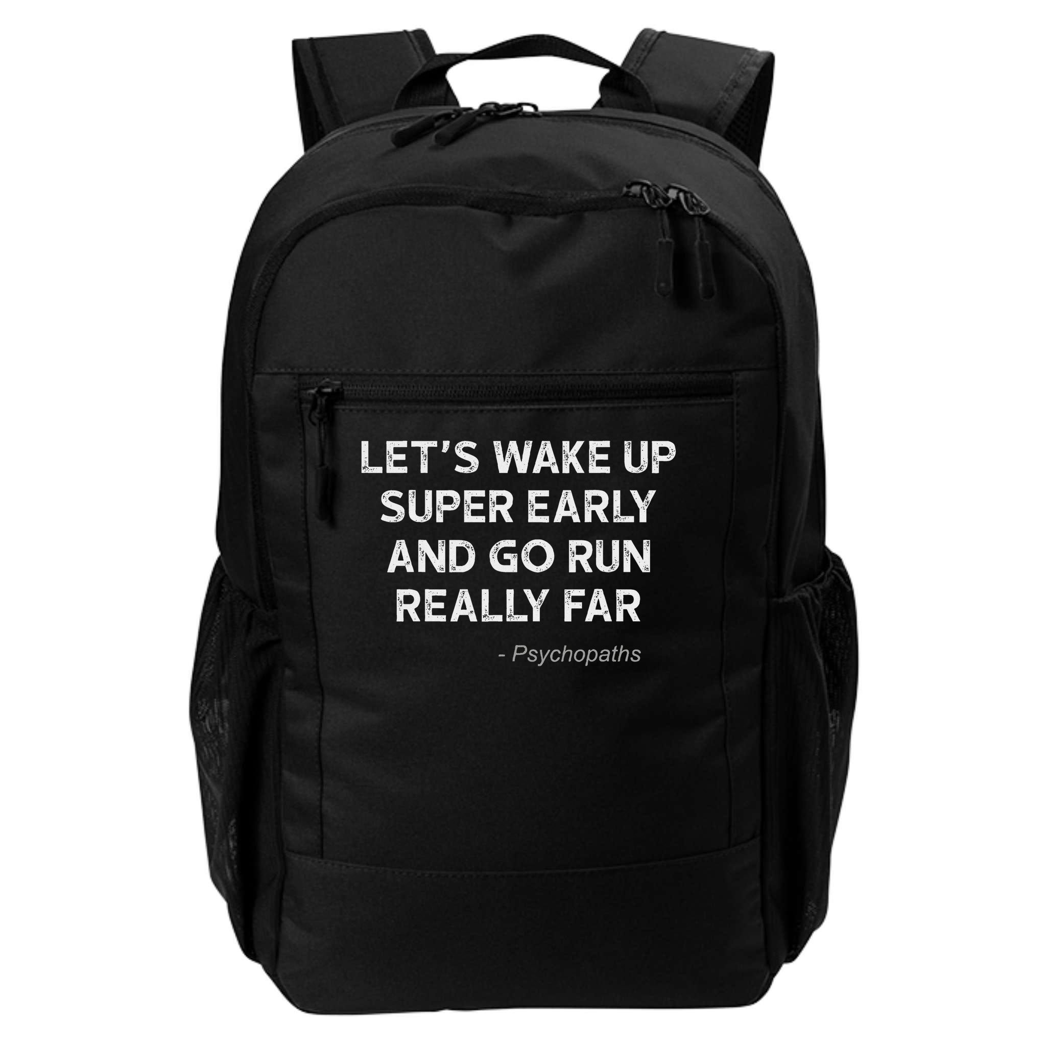 Running Quotes For Distance Runners Running Team Ironic Backpack