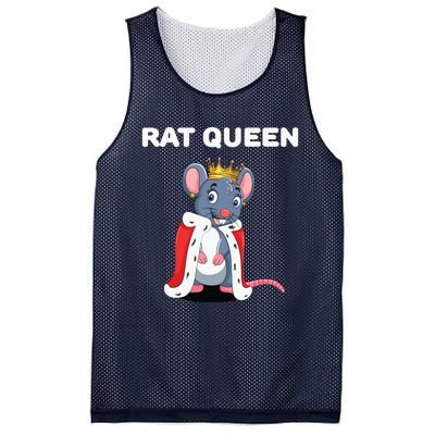 Rat Queen Girl Rat Women Rat Mesh Reversible Basketball Jersey Tank