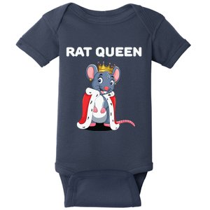 Rat Queen Girl Rat Women Rat Baby Bodysuit