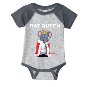 Rat Queen Girl Rat Women Rat Infant Baby Jersey Bodysuit