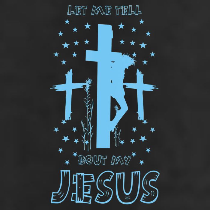Religious Quote Let Me Tell You About My Jesus Christian Cool Comfort Performance Bucket Hat