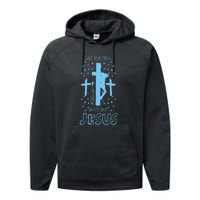 Religious Quote Let Me Tell You About My Jesus Christian Performance Fleece Hoodie