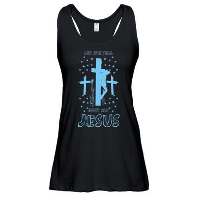 Religious Quote Let Me Tell You About My Jesus Christian Ladies Essential Flowy Tank