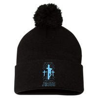 Religious Quote Let Me Tell You About My Jesus Christian Pom Pom 12in Knit Beanie