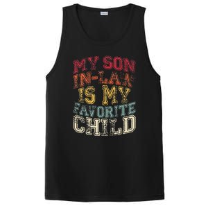 Retro Quotes My Son In Law Is My Favorite Child PosiCharge Competitor Tank