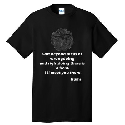 Rumi Quotes Poems Art Tall T-Shirt