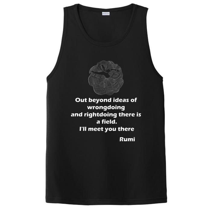 Rumi Quotes Poems Art PosiCharge Competitor Tank