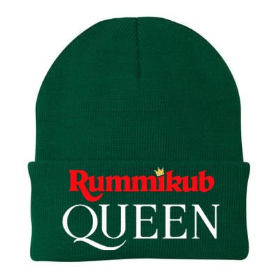 Rummikub Queen Player Fan Knit Cap Winter Beanie