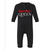 Rummikub Queen Player Fan Infant Fleece One Piece