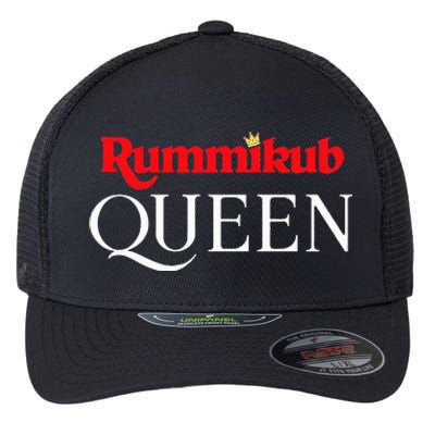 Rummikub Queen Player Fan Flexfit Unipanel Trucker Cap