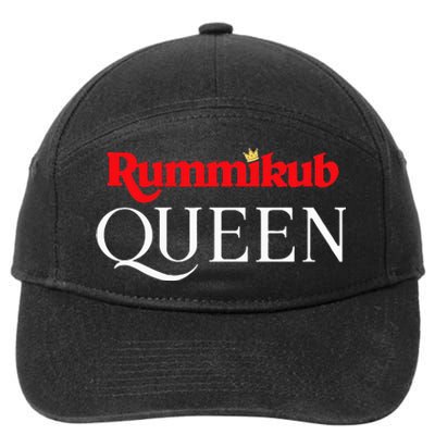 Rummikub Queen Player Fan 7-Panel Snapback Hat