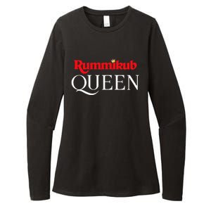 Rummikub Queen Player Fan Womens CVC Long Sleeve Shirt