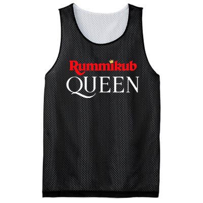 Rummikub Queen Player Fan Mesh Reversible Basketball Jersey Tank