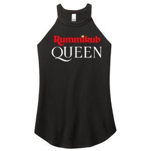 Rummikub Queen Player Fan Women's Perfect Tri Rocker Tank