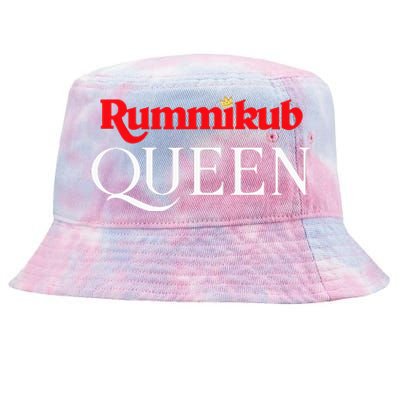 Rummikub Queen Player Fan Tie-Dyed Bucket Hat