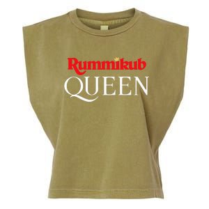 Rummikub Queen Player Fan Garment-Dyed Women's Muscle Tee